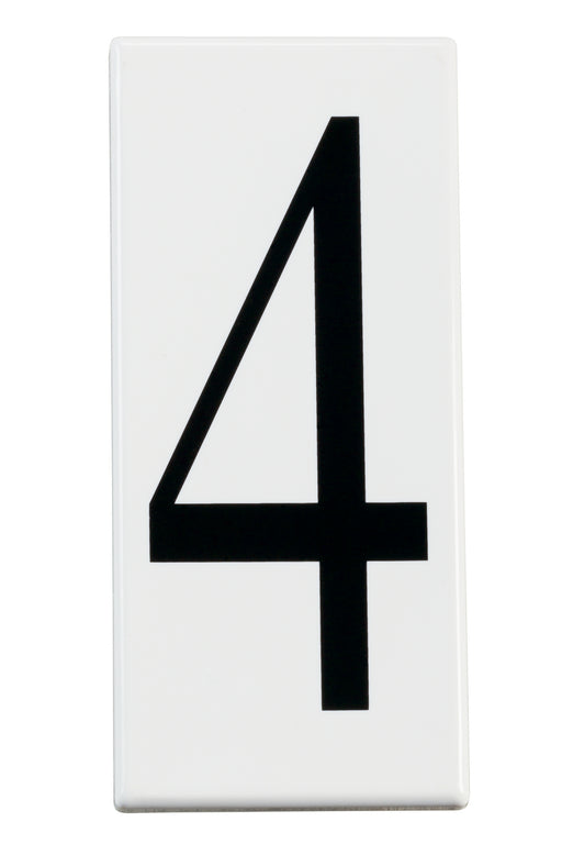 Kichler - 4304 - Number 4 Panel - Accessory - White Material (Not Painted)