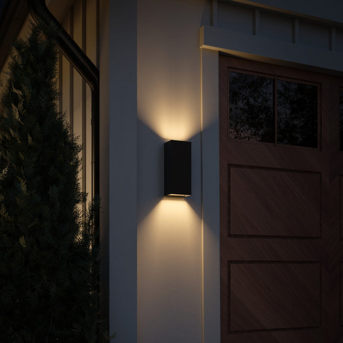 Kichler - 49551BKTLED - LED Outdoor Wall Mount - Walden - Textured Black