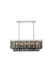 Sydney 12 Light Chandelier Polished Nickel-Linear/Island-Elegant Lighting-Lighting Design Store