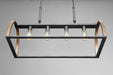 Progress Lighting - P4720-71 - Four Light Island Pendant - Trestle - Gilded Iron