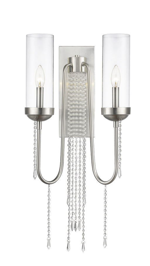 Z-Lite - 433-2S-BN - Two Light Wall Sconce - Siena - Brushed Nickel