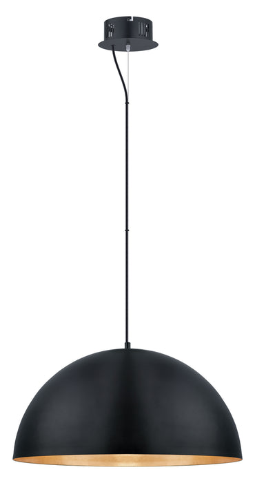 Eglo USA - 201294A - LED Pendant - Gaetano - Black/Gold