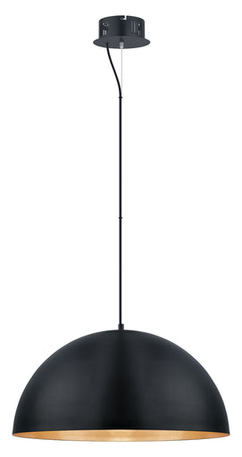 Gaetano LED Pendant Black/Gold