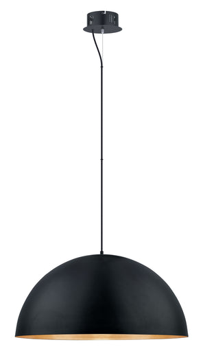 Gaetano LED Pendant Black/Gold