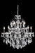 St. Francis 12 Light Chandelier Dark Bronze-Mid. Chandeliers-Elegant Lighting-Lighting Design Store