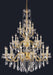 St. Francis 24 Light Chandelier Gold-Large Chandeliers-Elegant Lighting-Lighting Design Store