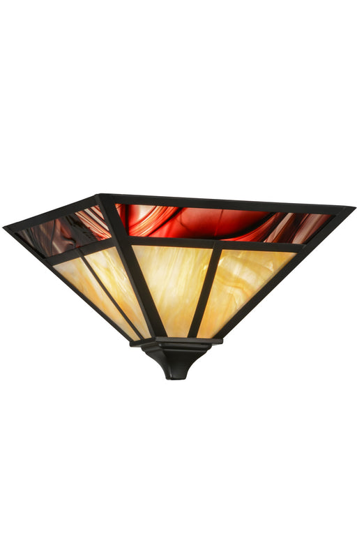 Meyda Tiffany - 16087 - Shade - T Inch  Mission Inch  - Craftsman Brown