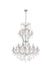 Maria Theresa 36 light Chandelier Chrome-Large Chandeliers-Elegant Lighting-Lighting Design Store