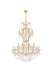 Maria Theresa 36 light Chandelier Gold-Large Chandeliers-Elegant Lighting-Lighting Design Store