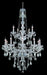 Verona 15 Light Chandelier Chrome-Large Chandeliers-Elegant Lighting-Lighting Design Store
