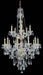 Verona 15 Light Chandelier Gold-Large Chandeliers-Elegant Lighting-Lighting Design Store