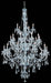 Verona 25 Light Chandelier Chrome-Large Chandeliers-Elegant Lighting-Lighting Design Store