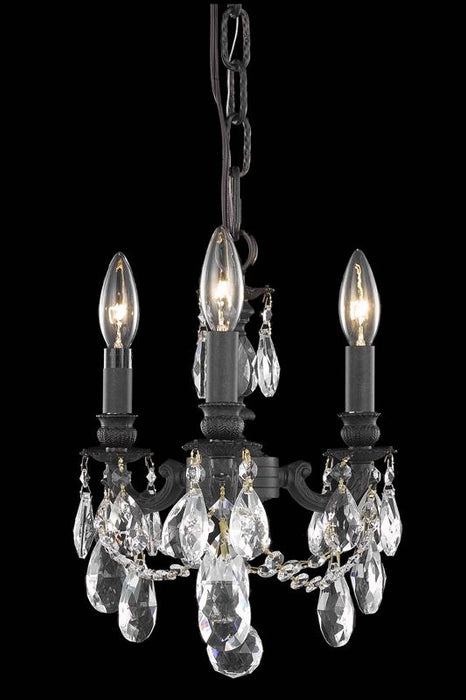Elegant Lighting - 8103D10DB/RC - Three Light Chandelier