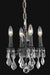 Elegant Lighting - 8104D10DB/RC - Four Light Chandelier