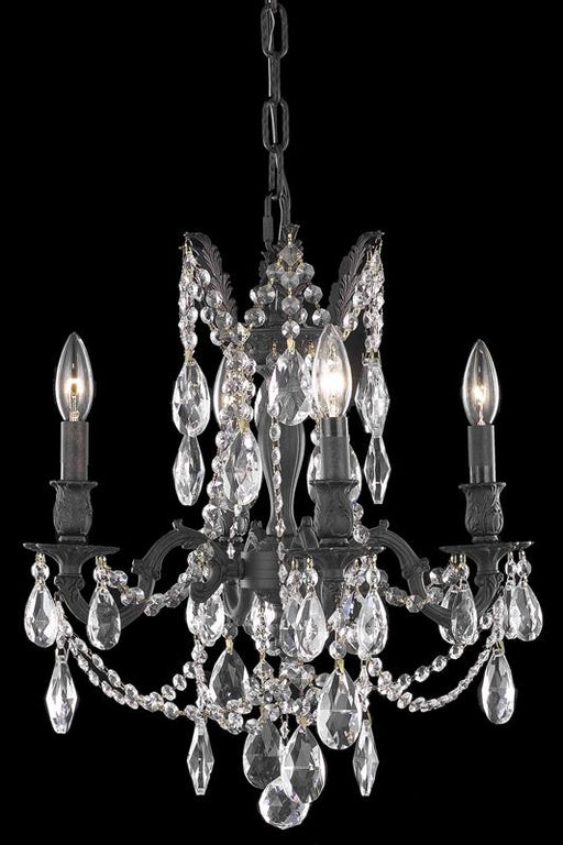 Elegant Lighting - 8204D17DB/RC - Four Light Chandelier