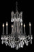Elegant Lighting - 8206D23DB/RC - Six Light Chandelier