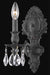 Elegant Lighting - 8601W5DB/RC - One Light Chandelier