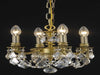 Elegant Lighting - 9104D10FG-GS/RC - Four Light Chandelier - Lille - French Gold