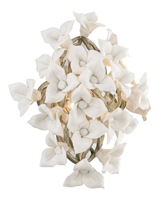 Corbett Lighting - 211-12-SGL - One Light Wall Sconce - Lily - Enchanted Silver Leaf