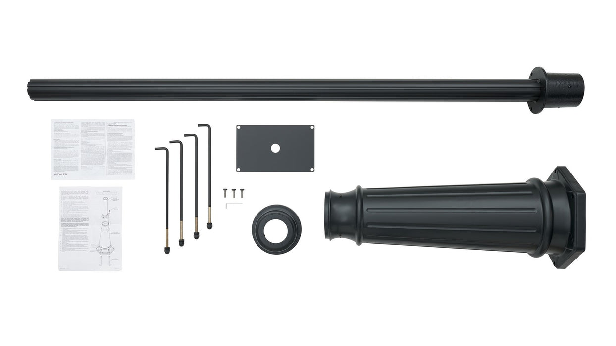 Kichler - 9542BK - Outdoor Post - Accessory - Black Material (Not Painted)