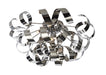 Artcraft - AC605CH - Five Light Flush Mount - Bel Air - Chrome