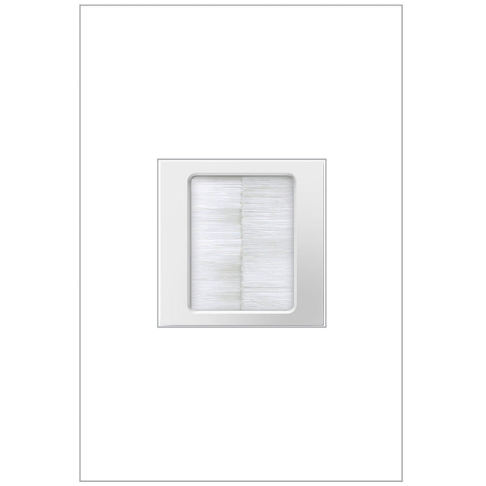 Legrand - ACBRSTPW1 - In-Wall Cable Access Port - Adorne - White