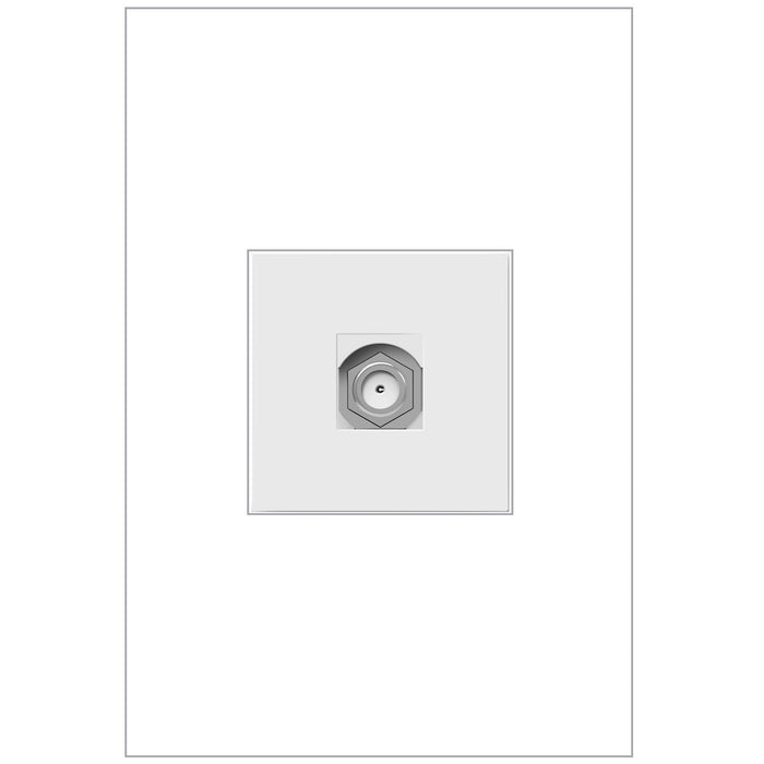 Legrand - ACNRFCW1 - Video F-Connector - Adorne - White