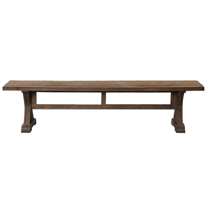 Uttermost - 24558 - Bench - Stratford - Distressed Patina