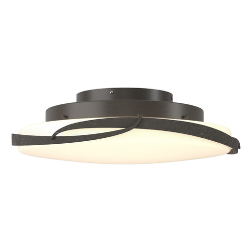 Flora LED Semi-Flush Mount Dark Smoke