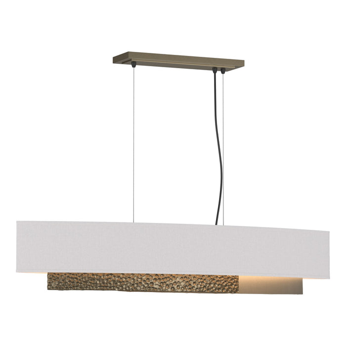 Hubbardton Forge - 137675-SKT-STND-84-SE4279 - Four Light Pendant - Oceanus - Soft Gold