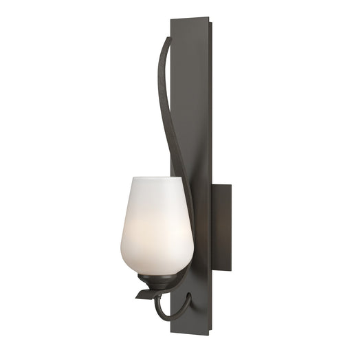 Hubbardton Forge - 203035-SKT-07-GG0303 - One Light Wall Sconce - Flora - Dark Smoke