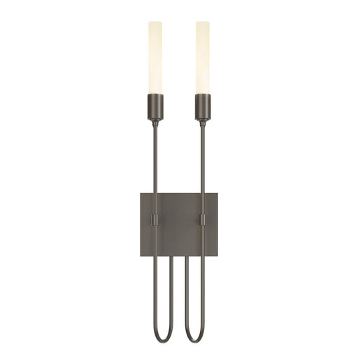 Hubbardton Forge - 203053-SKT-07 - Two Light Wall Sconce - Lisse - Dark Smoke