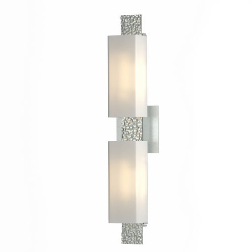 Hubbardton Forge - 207695-SKT-82-GG0441 - Two Light Wall Sconce - Oceanus - Vintage Platinum