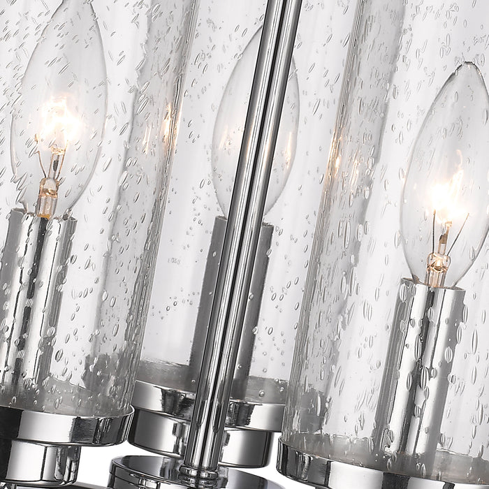 Golden - 4309-3P BLK-SD - Three Light Pendant - Mercer - Matte Black