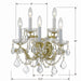 Crystorama - 4404-GD-CL-S - Five Light Wall Sconce - Maria Theresa - Gold