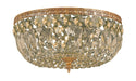 Crystorama - 714-OB-GT-MWP - Three Light Flush Mount - Ceiling Mount - Olde Brass