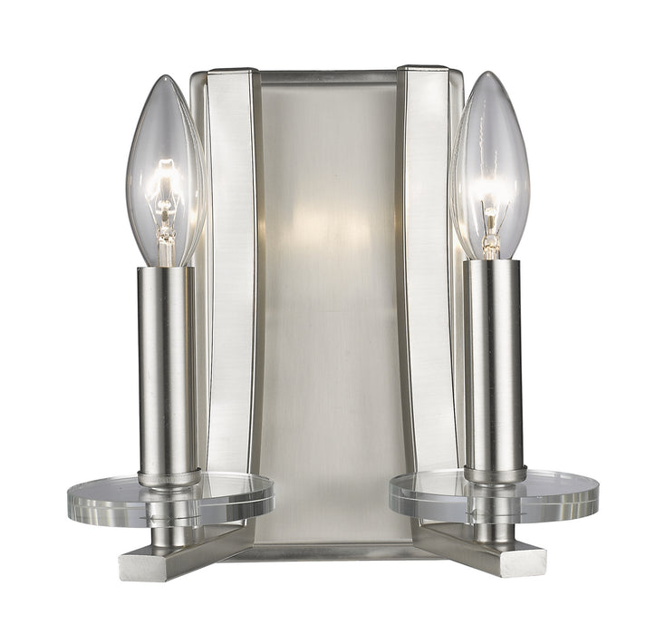 Z-Lite - 2010-2S-BN - Two Light Wall Sconce - Verona - Brushed Nickel