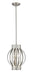 Z-Lite - 436-12BN - Three Light Pendant - Moundou - Brushed Nickel