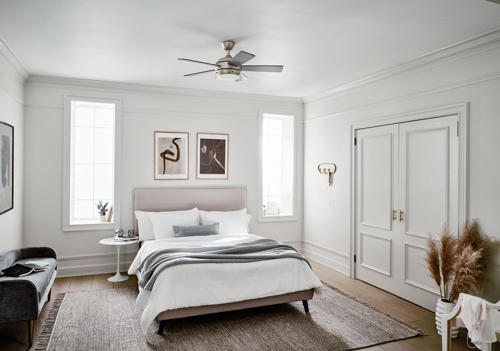 Kichler - 330171NI - 42 Inch Ceiling Fan - Starkk - Brushed Nickel