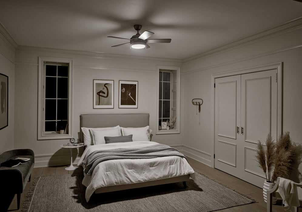 Kichler - 330171NI - 42 Inch Ceiling Fan - Starkk - Brushed Nickel