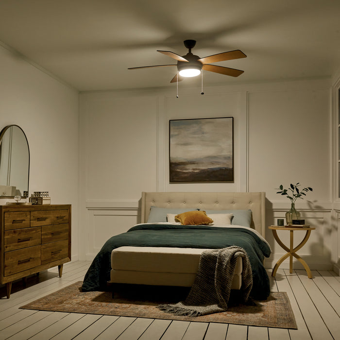 Kichler - 330174OZ - 52 Inch Ceiling Fan - Starkk - Olde Bronze