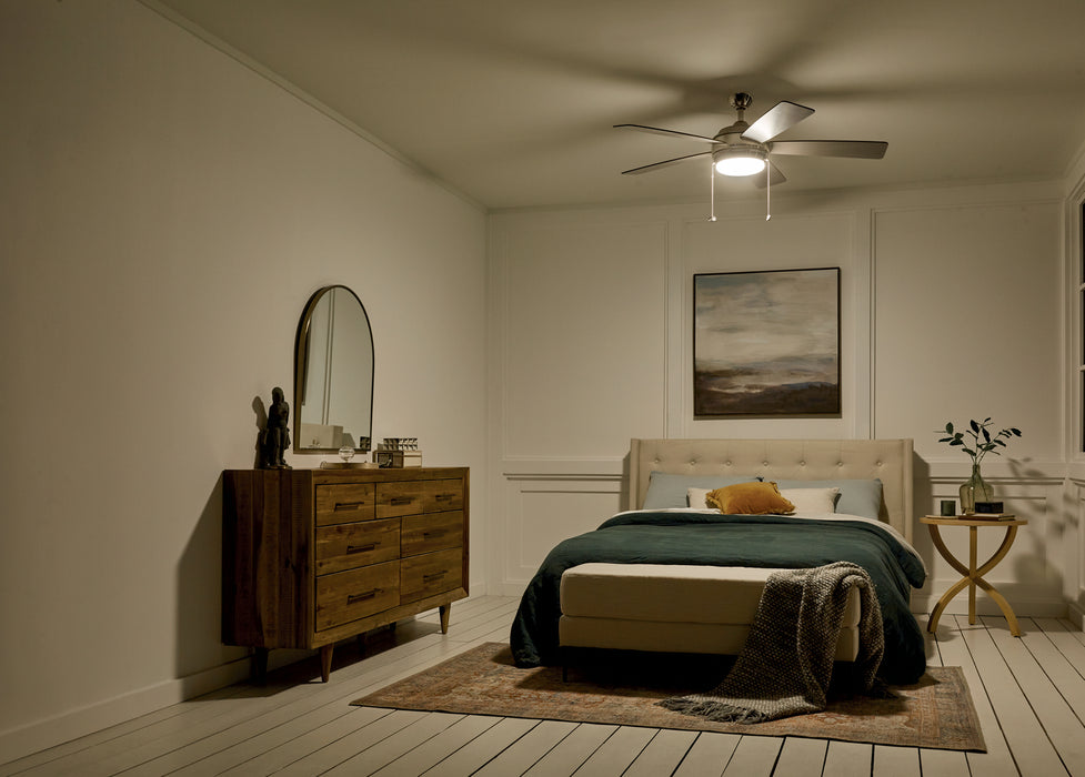 Kichler - 330174PN - 52 Inch Ceiling Fan - Starkk - Polished Nickel