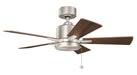 Kichler - 330241NI - 42 Inch Ceiling Fan - Lucian II - Brushed Nickel