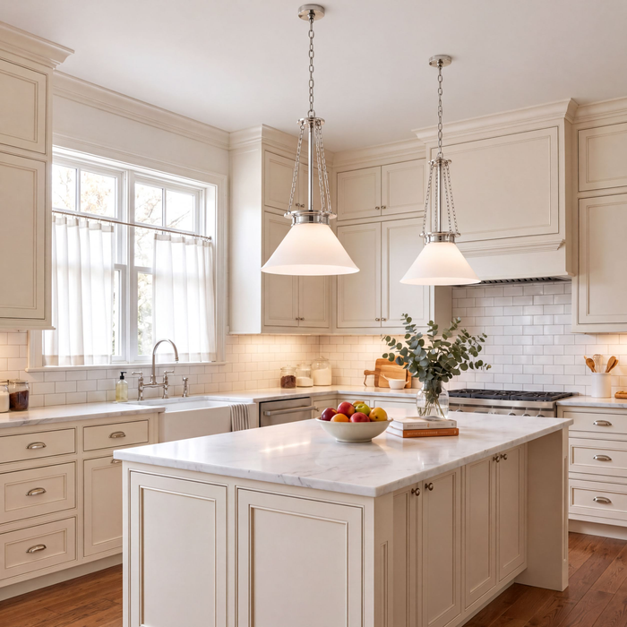 Myers One Light Pendant Polished Nickel