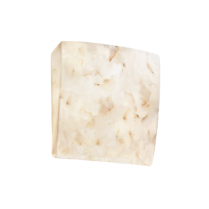 Justice Designs - ALR-5120-LED1-1000 - LED Wall Sconce - Alabaster Rocks