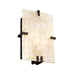 Justice Designs - ALR-5551-DBRZ - LED Wall Sconce - Alabaster Rocks - Dark Bronze