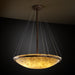 Justice Designs - ALR-9694-35-DBRZ-LED6-6000 - LED Pendant - Alabaster Rocks - Dark Bronze