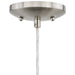 Vaxcel - P0172 - One Light Mini Pendant - Milano - Satin Nickel