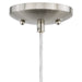 Vaxcel - P0176 - One Light Mini Pendant - Milano - Satin Nickel