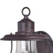 Vaxcel - T0216 - One Light Outdoor Wall Mount - Dockside - Weathered Patina